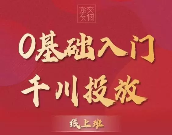 成为运营型投手：零基础入门千川投放，提升GMV价值-网赚项目