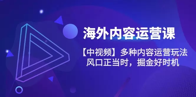 掌握海外中视频运营的关键技巧与策略-网赚项目