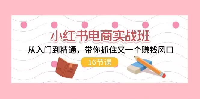 如何快速入门小红书电商？全面实战指南带你抓住赚钱风口-网赚项目