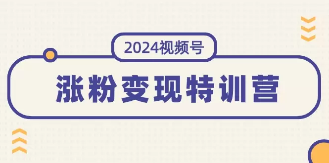 视频号涨粉的秘密：如何稳定增长粉丝和变现-网赚项目