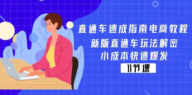 小成本快速爆发：新版直通车玩法解密指南-网赚项目