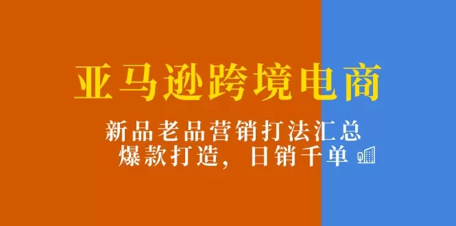 亚马逊跨境电商：爆款打造与营销策略解析-网赚项目