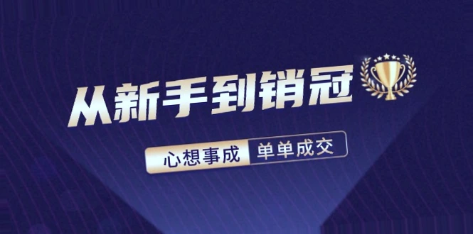 从新手到销冠：揭秘0101黄金三角及销冠背后的心理战术-网赚项目