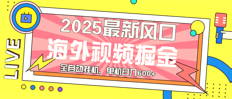 海外广告掘金指南：自动化观看 ???收入*元！轻松实现每日*元-网赚项目